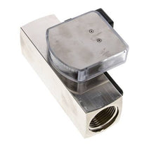 G1'' Messing-Schwebekörper-Durchflussmesser und -Strömungsschalter Öl 1-4 l/min