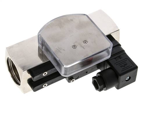 G1'' Messing-Schwebekörper-Durchflussmesser und -Strömungsschalter Öl 1-4 l/min