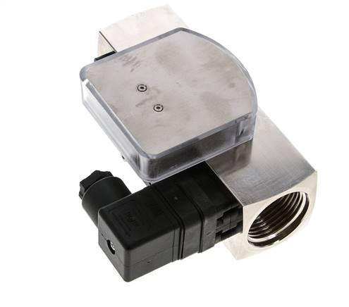 G1'' Messing-Schwebekörper-Durchflussmesser und -Strömungsschalter Öl 1-4 l/min