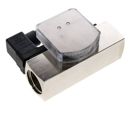 G1'' Messing-Schwebekörper-Durchflussmesser und -Strömungsschalter Öl 2-8 l/min