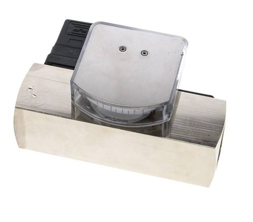 G1'' Messing-Schwebekörper-Durchflussmesser und -Strömungsschalter Öl 3-10 l/min