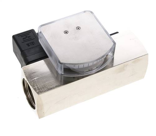 G1'' Messing-Schwebekörper-Durchflussmesser und -Strömungsschalter Öl 5-15 l/min
