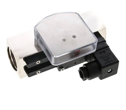G1'' Messing-Schwebekörper-Durchflussmesser und -Strömungsschalter Öl 5-15 l/min