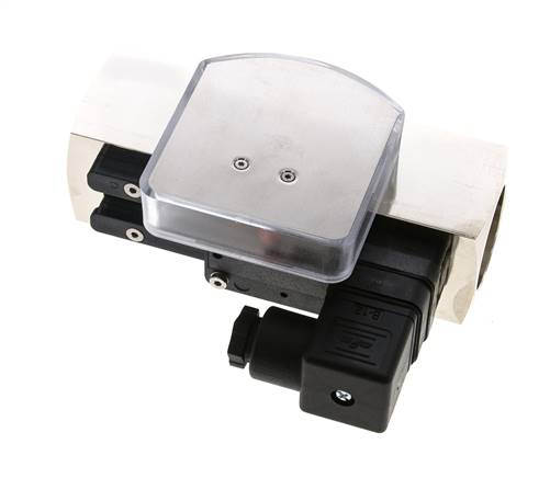 G1'' Messing-Schwebekörper-Durchflussmesser und -Strömungsschalter Öl 5-15 l/min
