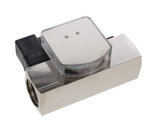G1'' Messing-Schwebekörper-Durchflussmesser und -Strömungsschalter Öl 8-24 l/min