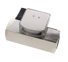 G1'' Messing-Schwebekörper-Durchflussmesser und -Strömungsschalter Öl 8-24 l/min