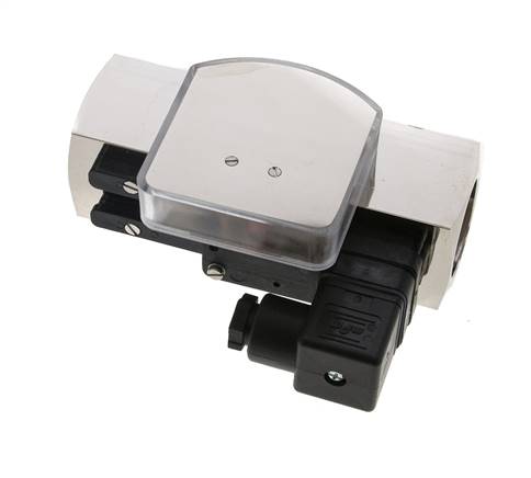 G1'' Messing-Schwebekörper-Durchflussmesser und -Strömungsschalter Öl 8-24 l/min