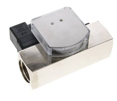 G1'' Messing-Schwebekörper-Durchflussmesser und -Strömungsschalter Öl 10-30 l/min