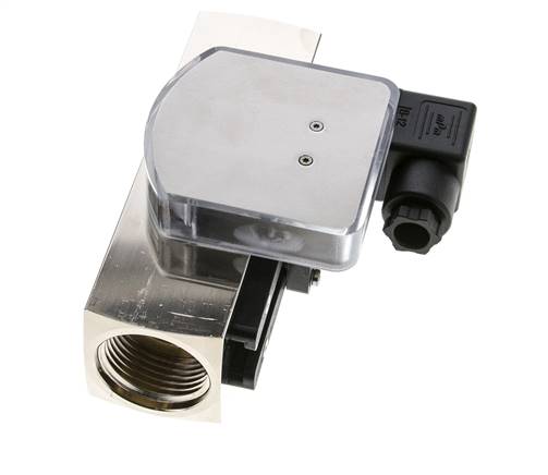 G1'' Messing-Schwebekörper-Durchflussmesser und -Strömungsschalter Öl 10-30 l/min