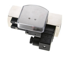 G1'' Messing-Schwebekörper-Durchflussmesser und -Strömungsschalter Öl 10-30 l/min