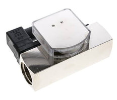 G1'' Messing-Schwebekörper-Durchflussmesser und -Strömungsschalter Öl 15-45 l/min
