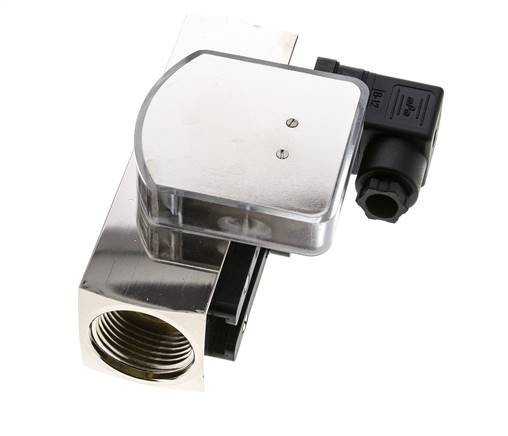 G1'' Messing-Schwebekörper-Durchflussmesser und -Strömungsschalter Öl 15-45 l/min