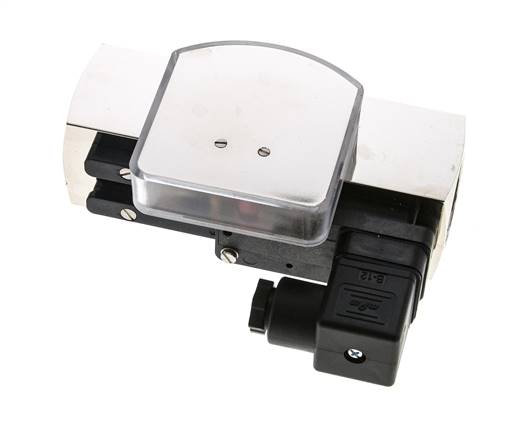G1'' Messing-Schwebekörper-Durchflussmesser und -Strömungsschalter Öl 15-45 l/min