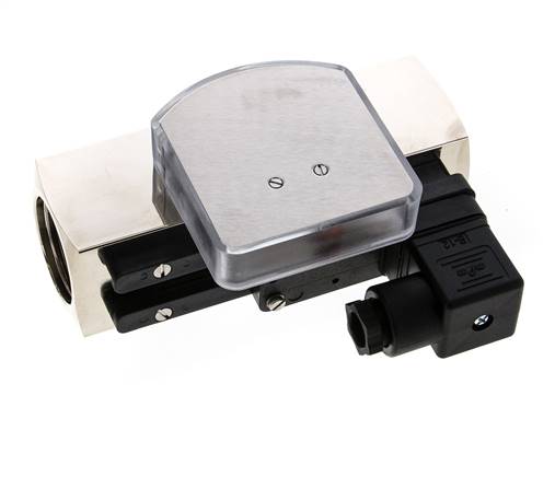 G1'' Messing-Schwebekörper-Durchflussmesser und -Strömungsschalter Öl 20-60 l/min