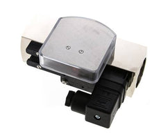 G1'' Messing-Schwebekörper-Durchflussmesser und -Strömungsschalter Öl 20-60 l/min
