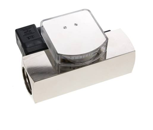 G1'' Messing-Schwebekörper-Durchflussmesser und -Strömungsschalter Öl 30-90 l/min