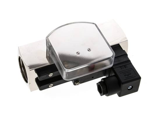 G1'' Messing-Schwebekörper-Durchflussmesser und -Strömungsschalter Öl 30-90 l/min