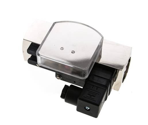 G1'' Messing-Schwebekörper-Durchflussmesser und -Strömungsschalter Öl 30-90 l/min