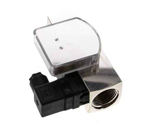G1'' Messing-Schwebekörper-Durchflussmesser und -Strömungsschalter Öl 30-90 l/min
