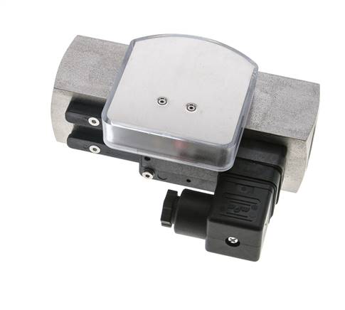 G1'' Edelstahl-Schwebekörper-Durchflussmesser und -Strömungsschalter Öl 2-8 l/min