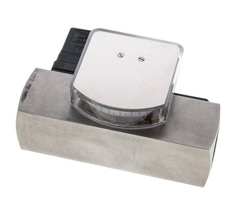 G1'' Edelstahl-Schwebekörper-Durchflussmesser und -Strömungsschalter Öl 3-10 l/min