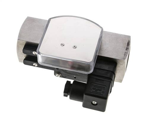 G1'' Edelstahl-Schwebekörper-Durchflussmesser und -Strömungsschalter Öl 3-10 l/min