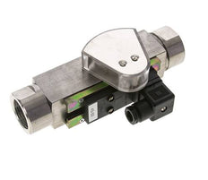 G1'' Edelstahl-Schwebekörper-Durchflussmesser und -Strömungsschalter Öl 8-80 l/min