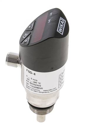 G1/2'' kalorimetrischer Durchflussmesser und Strömungsschalter WIKA FSD-4 mit IO-Link