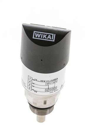 G1/2'' kalorimetrischer Durchflussmesser und Strömungsschalter WIKA FSD-4 mit IO-Link