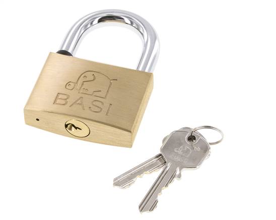 Cylinder padlock 60 Simultaneous Locking with Closure B