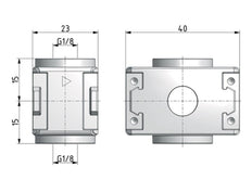 Verteiler G1/4 2700 l/min Multifix 0