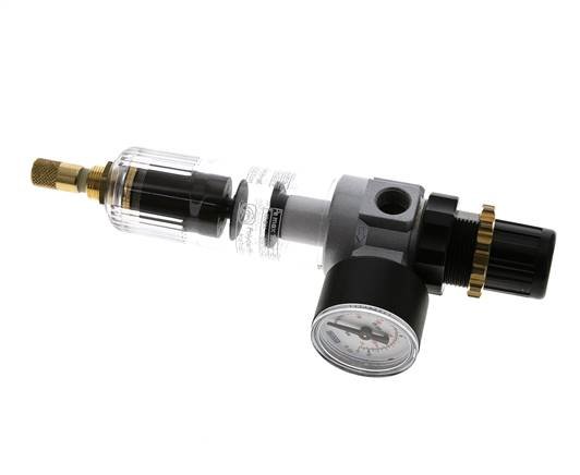Filter-Regler G1/4'' 350l/min 0,5-10,0bar/7-145psi Standard 0