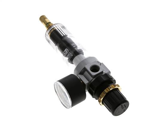 Filter-Regler G1/4'' 350l/min 0,5-10,0bar/7-145psi Standard 0