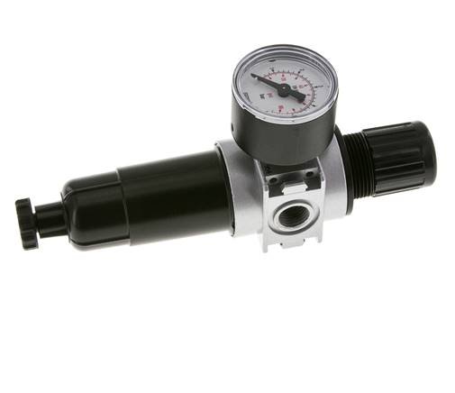 Filter-Regler G1/4'' 1450l/min 0,1-3,0bar/1-44psi 40 mm Manometer Multifix 0