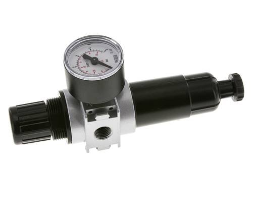 Filter-Regler G1/4'' 1450l/min 0,1-3,0bar/1-44psi 40 mm Manometer Multifix 0