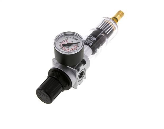 Filter-Regler G1/4'' 1450l/min 0,2-6,0bar/3-87psi 40 mm Manometer Multifix 0