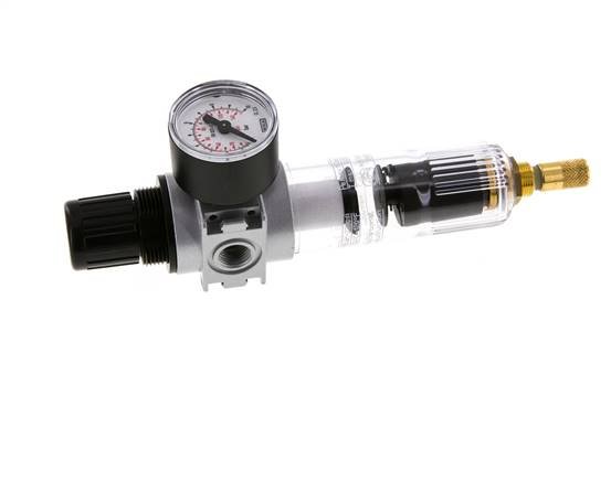 Filter-Regler G1/4'' 1450l/min 0,2-6,0bar/3-87psi 40 mm Manometer Multifix 0