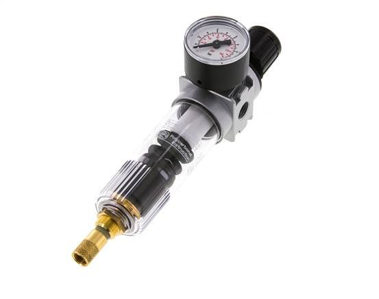 Filter-Regler G1/4'' 1450l/min 0,2-6,0bar/3-87psi 40 mm Manometer Multifix 0