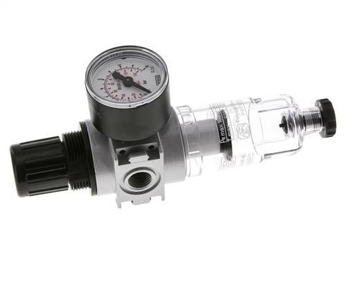 Filter-Regler G1/4'' 1450l/min 0,2-6,0bar/3-87psi 40 mm Manometer Multifix 0