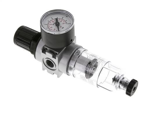 Filter-Regler G1/4'' 1450l/min 0,2-6,0bar/3-87psi 40 mm Manometer Multifix 0