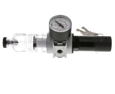 Filter-Regler G1/8'' 1450l/min 0,1-3,0bar/1-44psi 40 mm Manometer Zylinderschloss Multifix 0