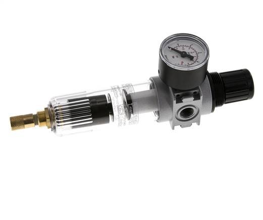 Filter-Regler G1/4'' 1450l/min 0,1-3,0bar/1-44psi 40 mm Manometer Multifix 0