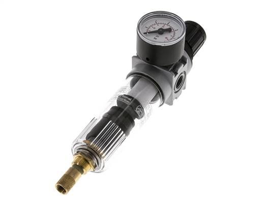 Filter-Regler G1/4'' 1450l/min 0,1-3,0bar/1-44psi 40 mm Manometer Multifix 0