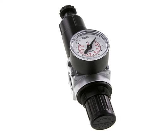 Filter-Regler G1/4'' 1450l/min 0,2-6,0bar/3-87psi 40 mm Manometer Multifix 0