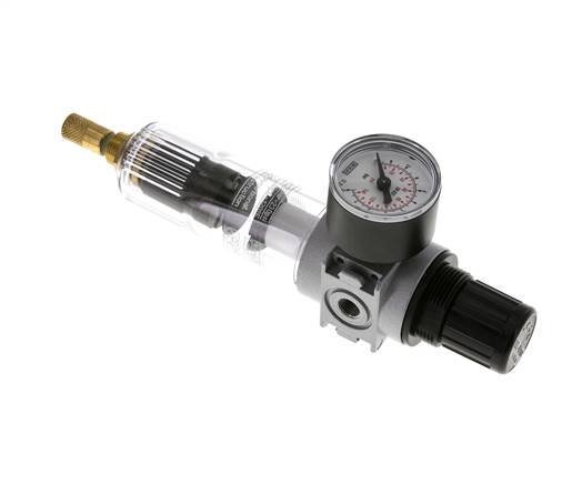 Filter-Regler G1/8'' 1450l/min 0,2-6,0bar/3-87psi 40 mm Manometer Multifix 0