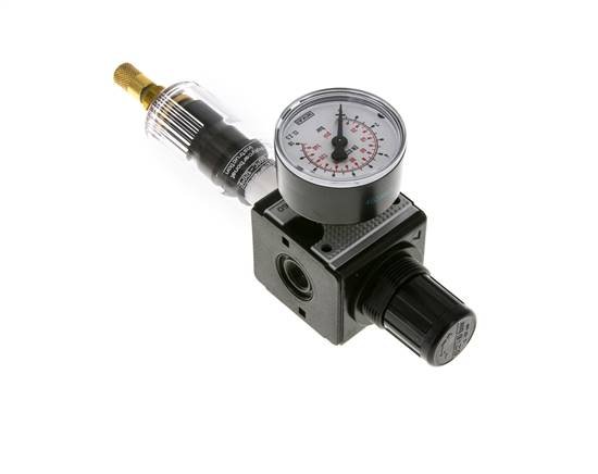 Filter-Regler G1/4'' 1600l/min 0,2-6,0bar/3-87psi Multifix 1