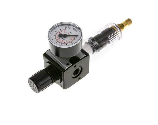 Filter-Regler G1/4'' 1600l/min 0,2-6,0bar/3-87psi Multifix 1