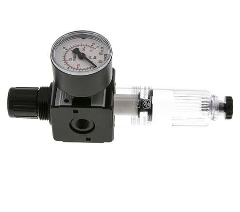 Filter-Regler G1/4'' 1600l/min 0,5-10,0bar/7-145psi Multifix 1