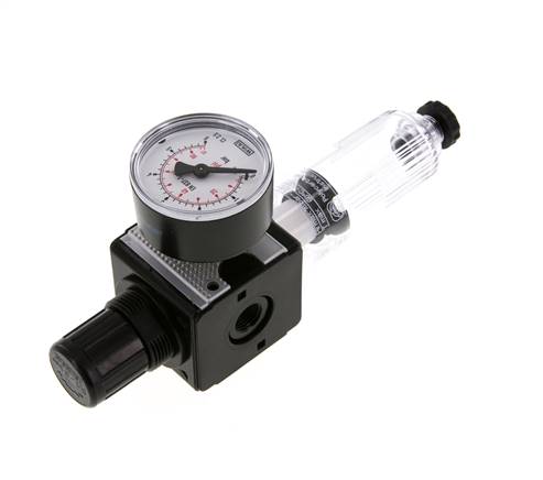 Filter-Regler G1/4'' 1600l/min 0,1-3,0bar/1-44psi Multifix 1
