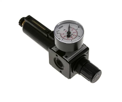 Filter-Regler G3/8'' 1600l/min 0,5-16,0bar/7-232psi Multifix 1